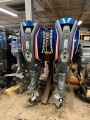 USED 2015 Pair of Evinrude 250 HP G2 ETEC 2-Stroke 30" Outboard Motor For Sale